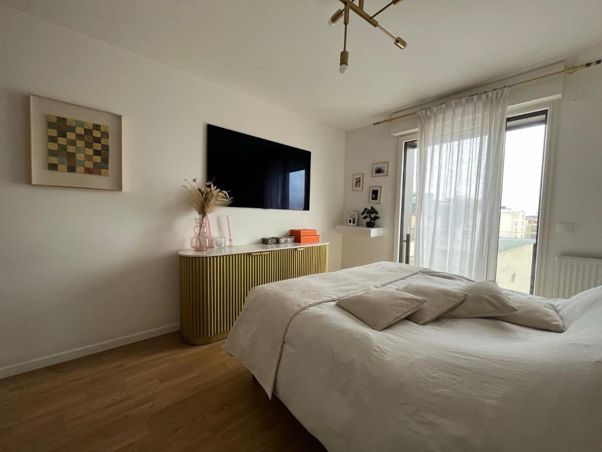 קלישי Appartement Luxueux Climatise Avec Terrasse, 6 Couchages - 17Eme Arrondissement De Paris מראה חיצוני תמונה